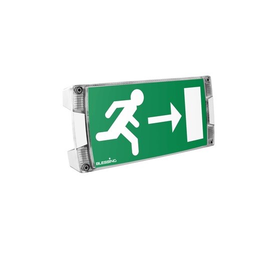 Lampa iesire de urgenta LED, IP65, Atlantic S-230-CG