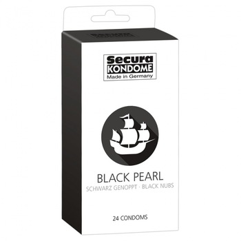 Prezervative Secura Black Pearl 24buc Prezervative Secura Black Pearl 24buc