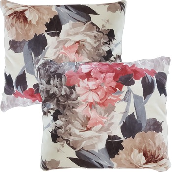 Set 2 pernute decorative model floral Modella, 35 x 35 cm, textil Set 2 pernute decorative model floral Modella, 35 x 35 cm, textil