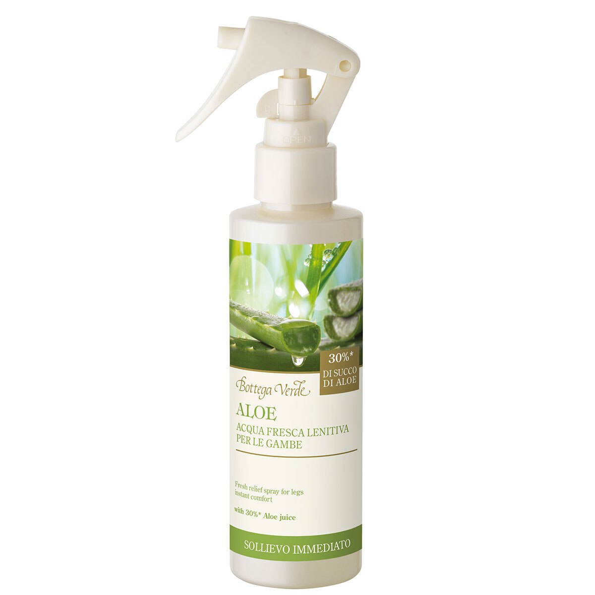 Spray racoritor pentru picioare cu aloe vera - Aloe, 200 ML, Bottega Verde