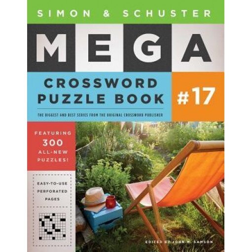 Simon & Schuster Mega Crossword Puzzle Book #17, John M. Samson (Author)