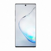 Samsung Galaxy Note 10+ Mobiltelefon, Kártyafüggetlen, Dual SIM, 512GB, LTE, Fénylő Fekete