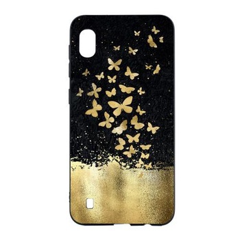Carcasa Husa Samsung Galaxy A10 model Gold Butterflies , Antisoc + Folie sticla securizata Samsung Galaxy A10 Tempered Glass Viceversa Carcasa Husa Samsung Galaxy A10 model Gold Butterflies , Antisoc + Folie sticla securizata Samsung Galaxy A10 Tempered Glass Viceversa