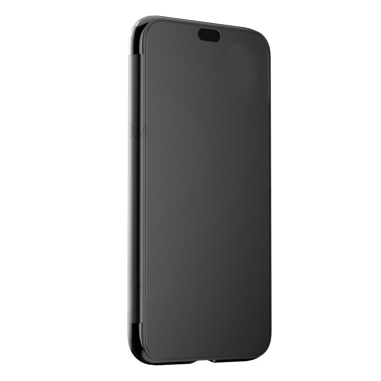 Husa Baseus Flip / Book , Ultra Subtire cu Sticla Securizata iPhone X , Negru