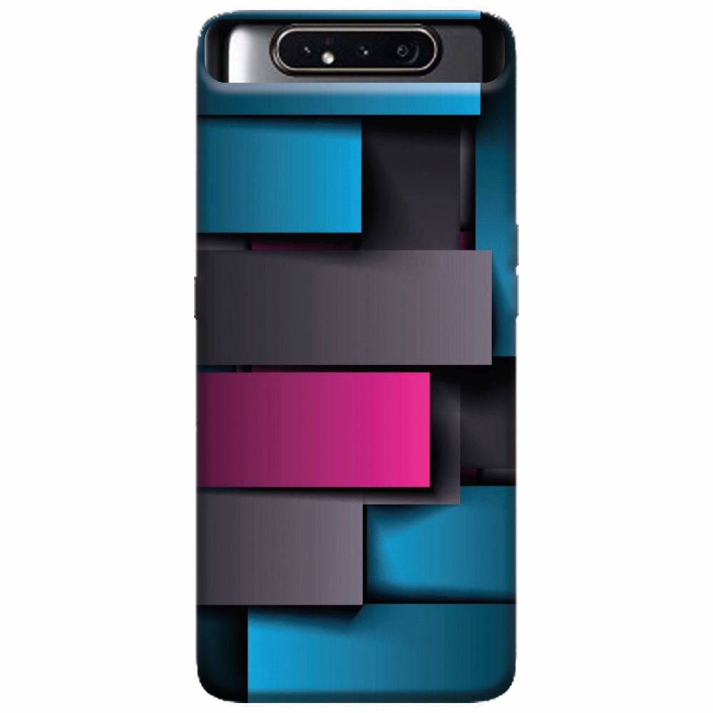 Husa silicon pentru Samsung Galaxy A80, Cool Abstract