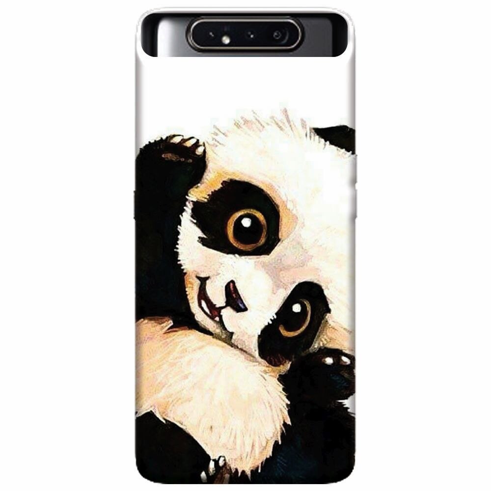Husa silicon pentru Samsung Galaxy A80, Baby Panda 002