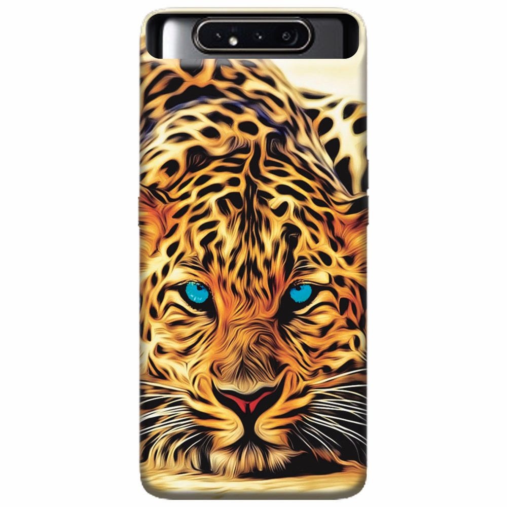 Husa silicon pentru Samsung Galaxy A80, Animal Tiger