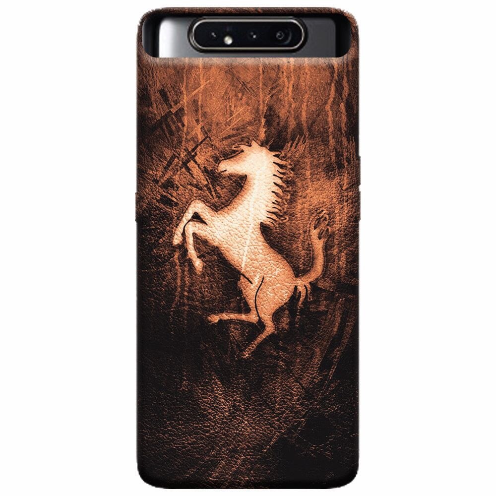 Husa silicon pentru Samsung Galaxy A80, Amazing Horse