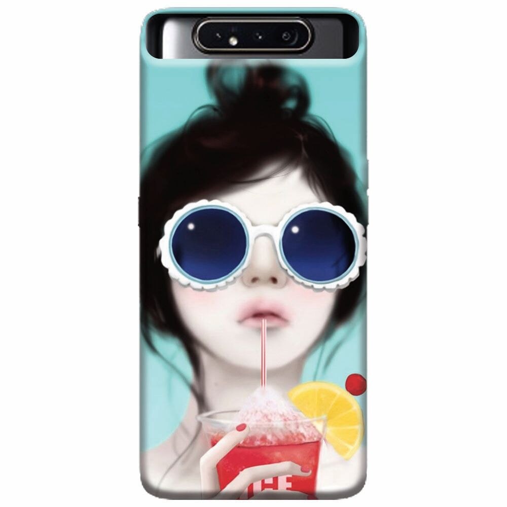 Husa silicon pentru Samsung Galaxy A80, Cute Girly 001