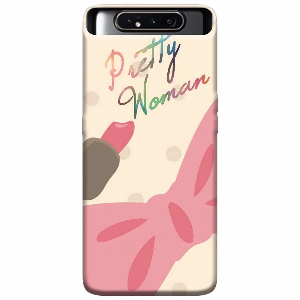 Husa silicon pentru Samsung Galaxy A80, Cute Girly