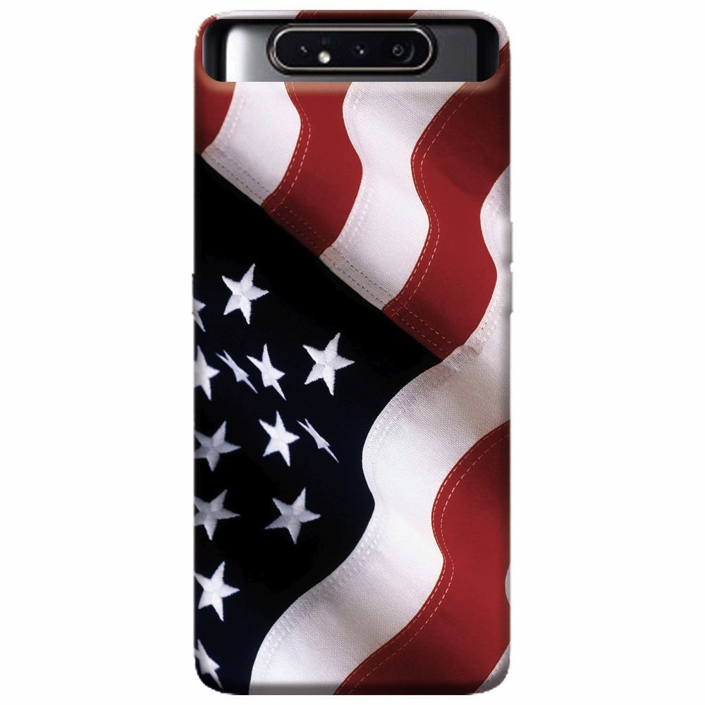 Husa silicon pentru Samsung Galaxy A80, American