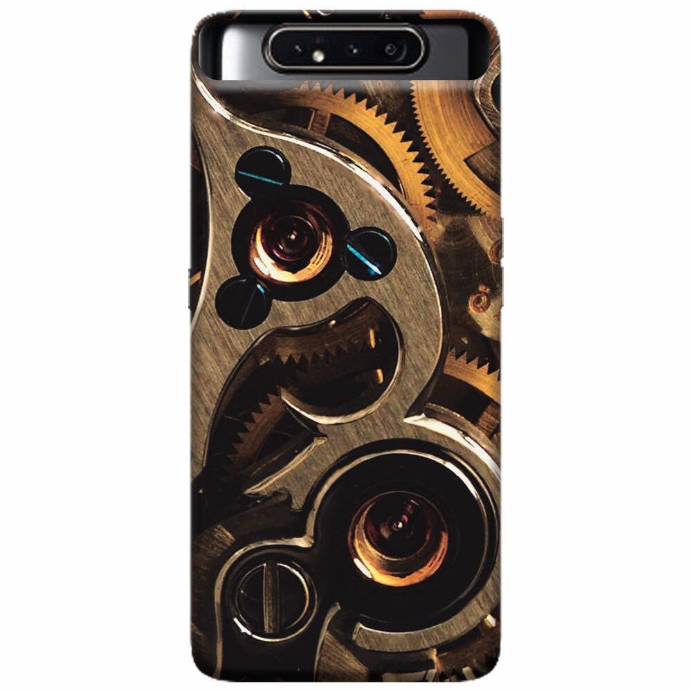 Husa silicon pentru Samsung Galaxy A80, Clock Mechanism