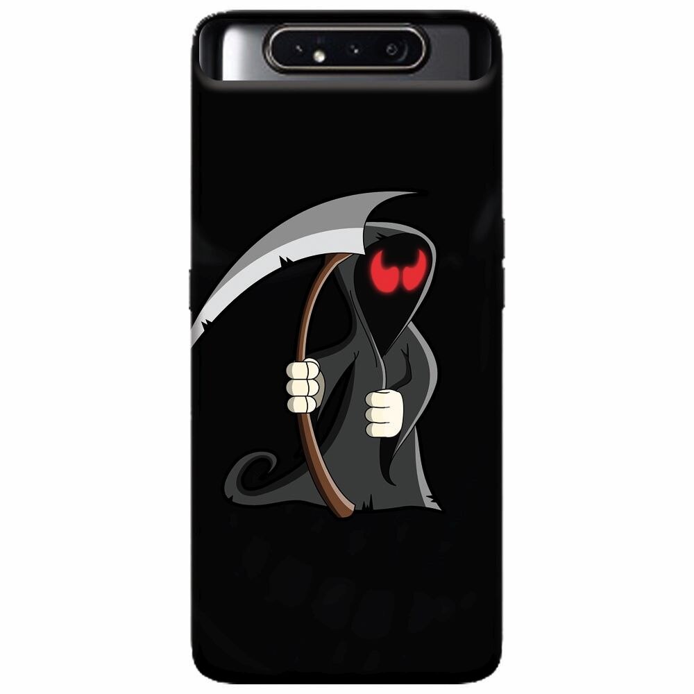 Husa silicon pentru Samsung Galaxy A80, Grim Reaper