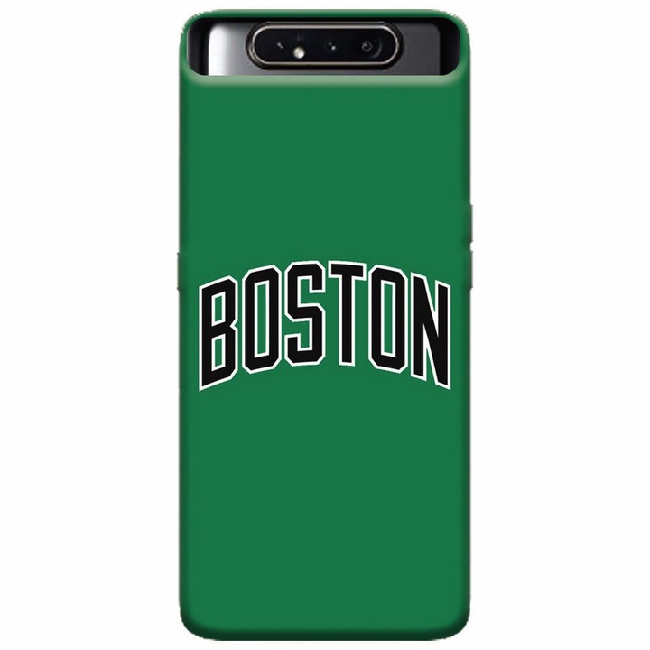 Husa silicon pentru Samsung Galaxy A80, NBA Boston Celtics