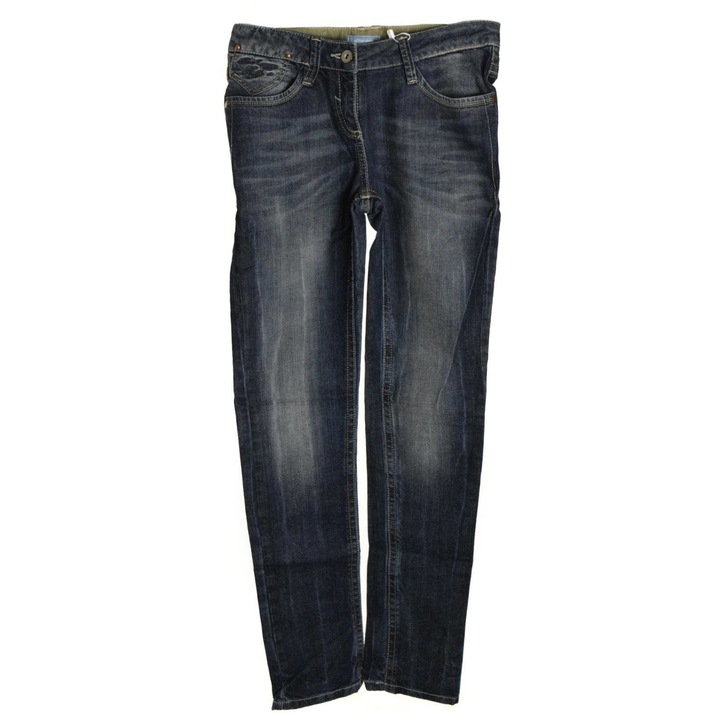 s. Oliver sötétkék, koptatott lány farmernadrág