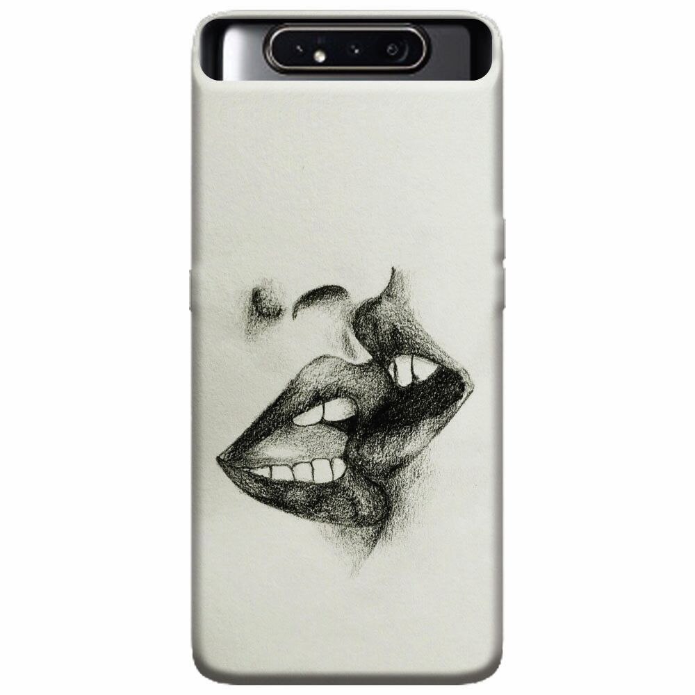 Husa silicon pentru Samsung Galaxy A80, Kiss