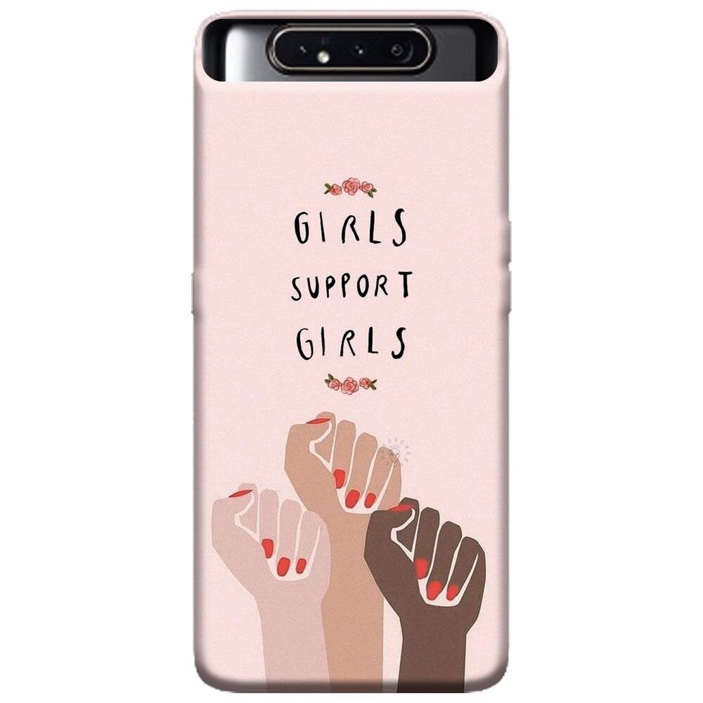 Husa silicon pentru Samsung Galaxy A80, Girls Supportgirls