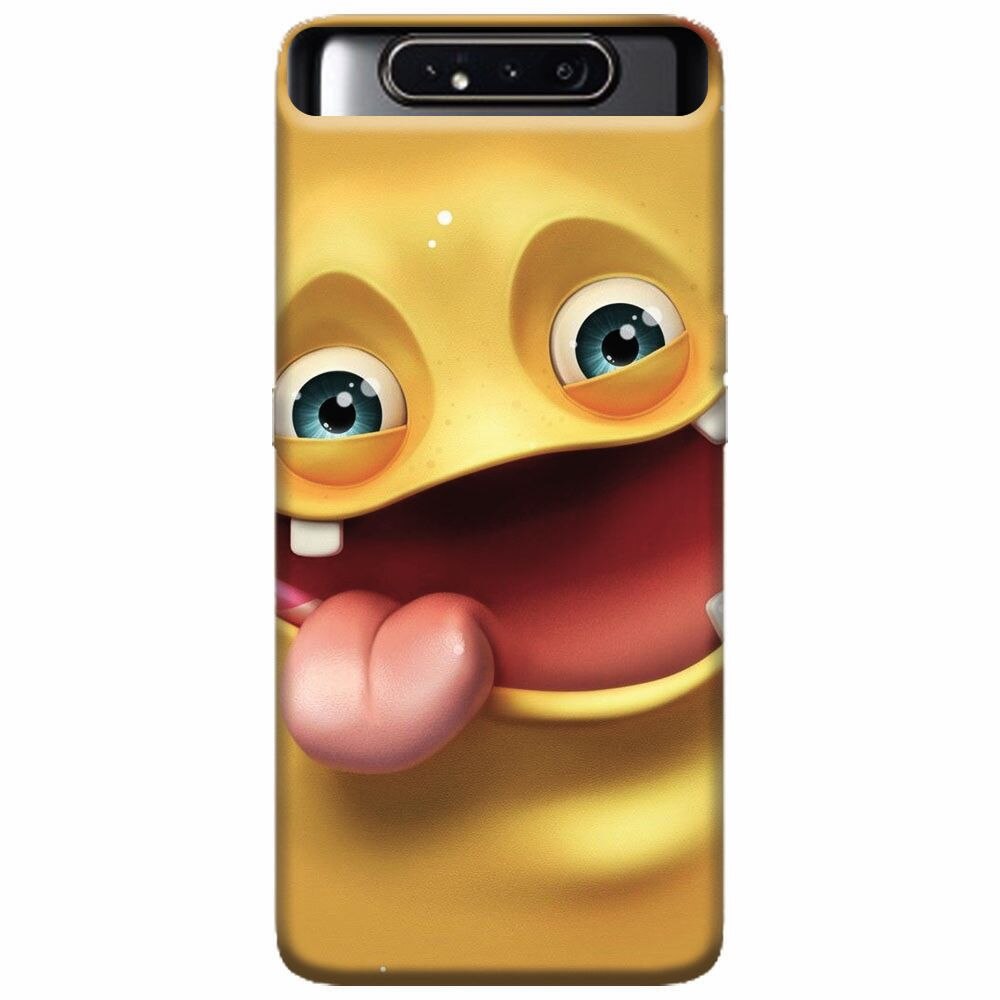 Husa silicon pentru Samsung Galaxy A80, Cute Monster