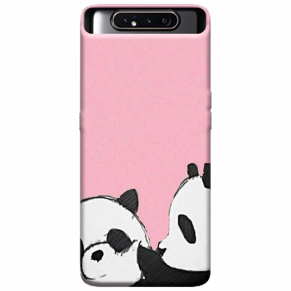 Husa silicon pentru Samsung Galaxy A80, Panda