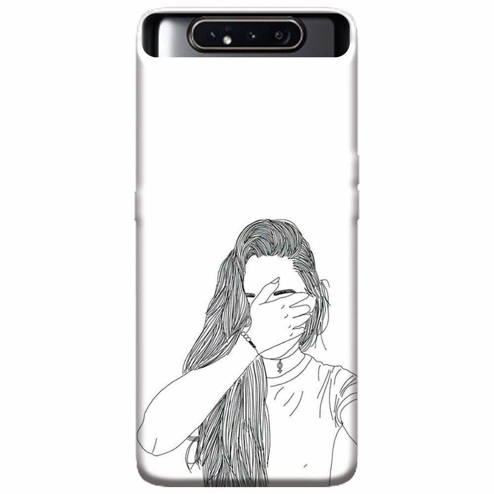 Husa silicon pentru Samsung Galaxy A80, Dont Look