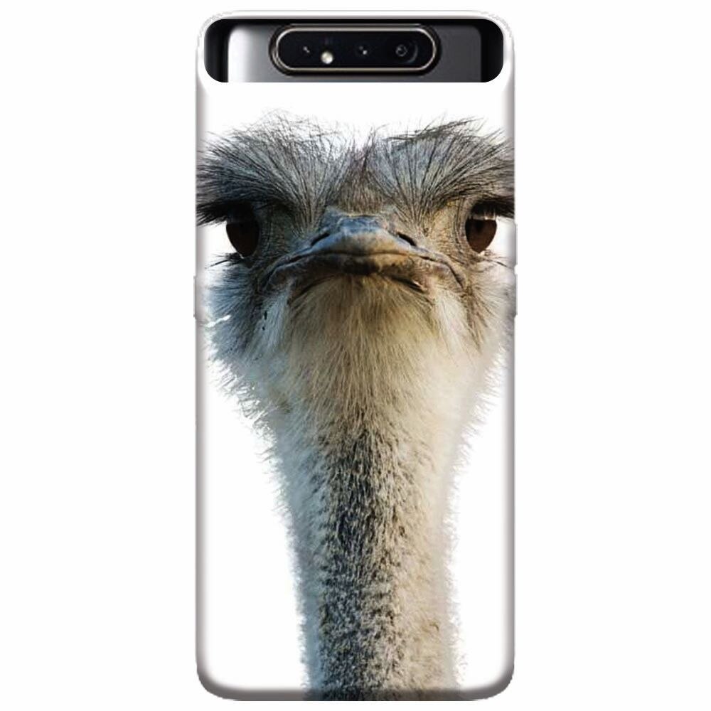 Husa silicon pentru Samsung Galaxy A80, Emu