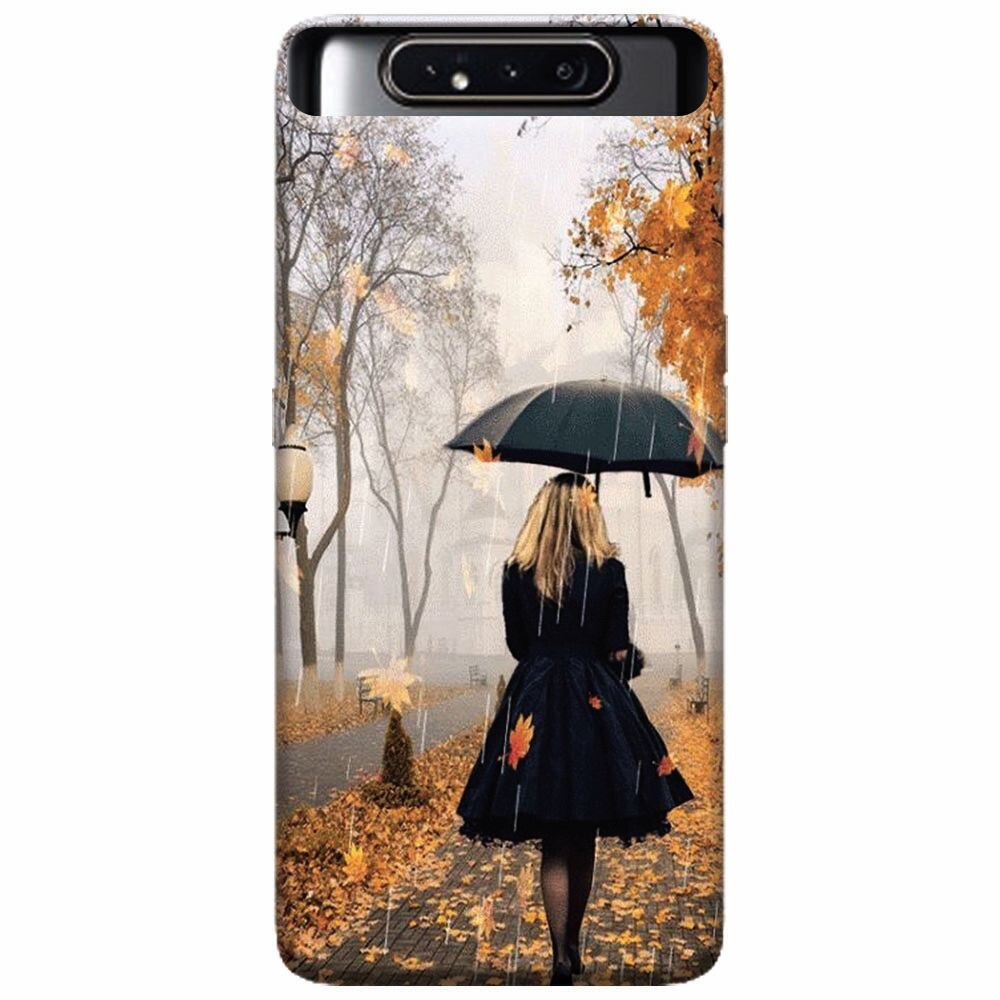 Husa silicon pentru Samsung Galaxy A80, Autum
