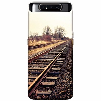 Husa silicon pentru Samsung Galaxy A80, Railroad Husa silicon pentru Samsung Galaxy A80, Railroad