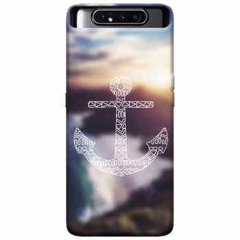 Husa silicon pentru Samsung Galaxy A80, Ancora Husa silicon pentru Samsung Galaxy A80, Ancora