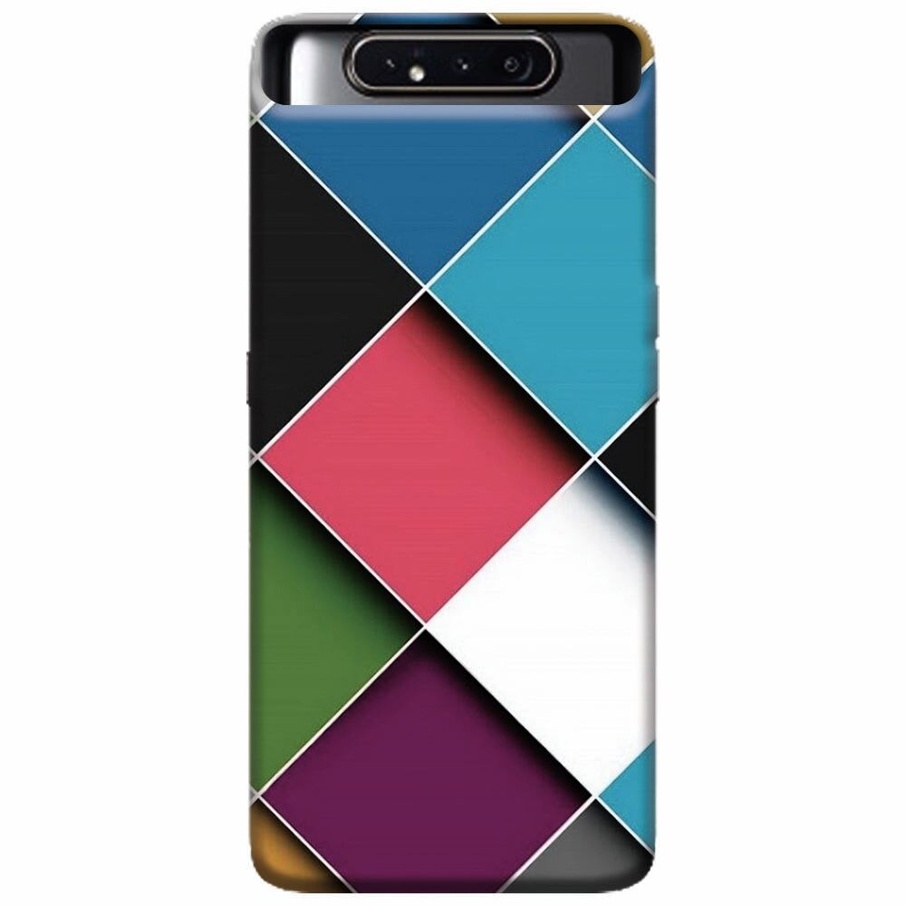 Husa silicon pentru Samsung Galaxy A80, Square