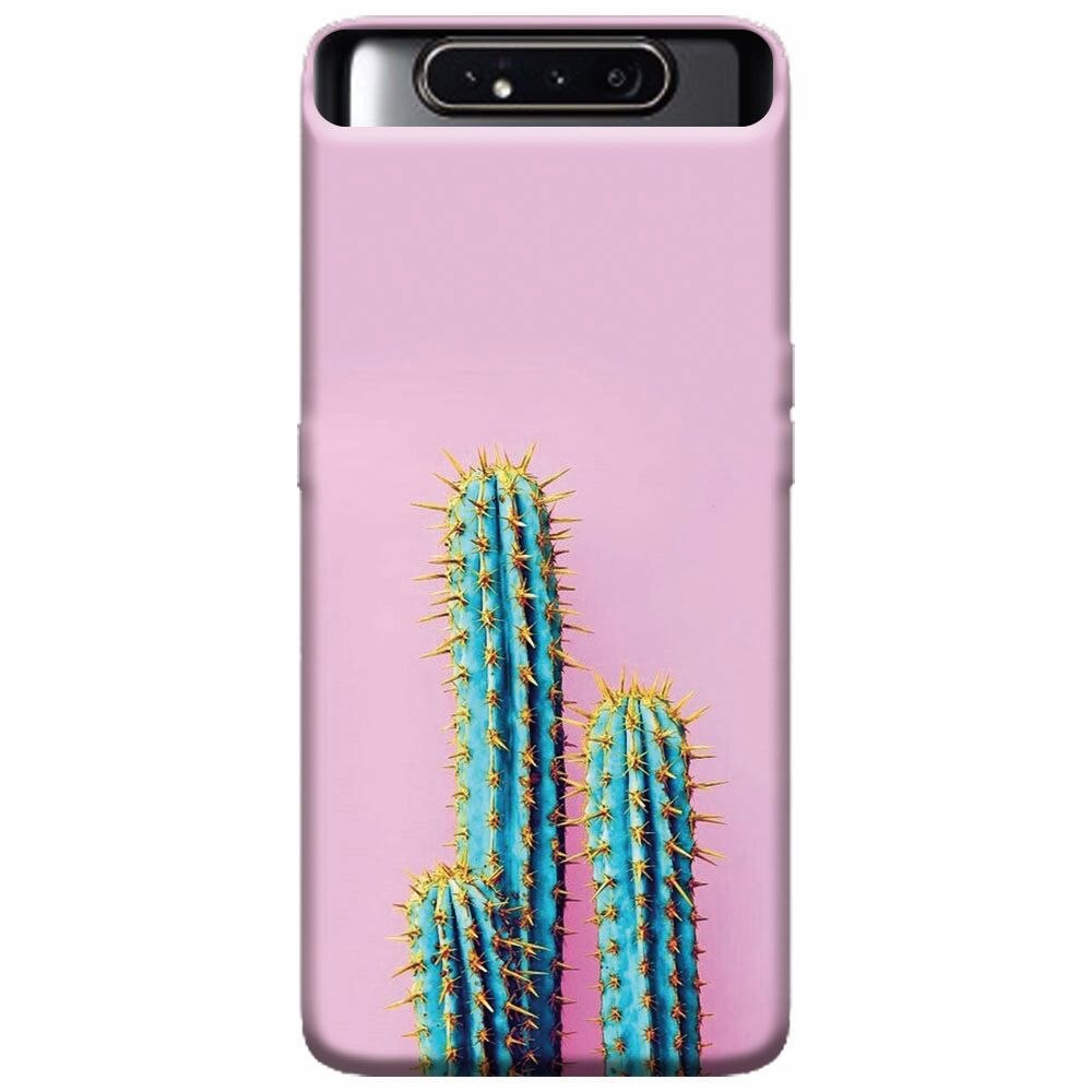 Husa silicon pentru Samsung Galaxy A80, Cactus 102