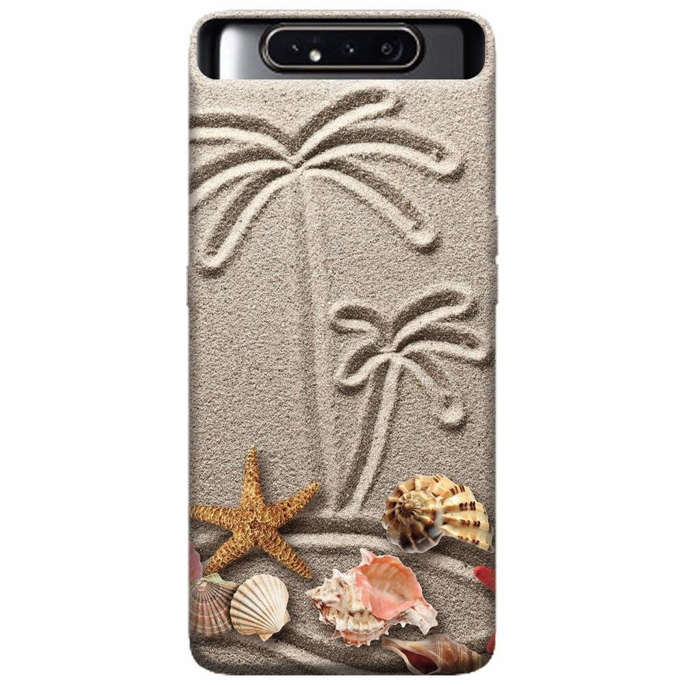 Husa silicon pentru Samsung Galaxy A80, Beach Sand