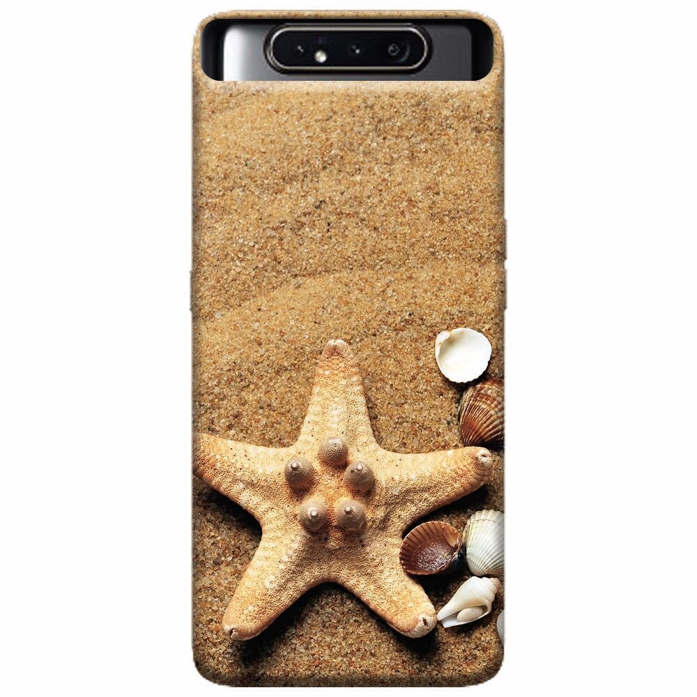 Husa silicon pentru Samsung Galaxy A80, Sea Shells