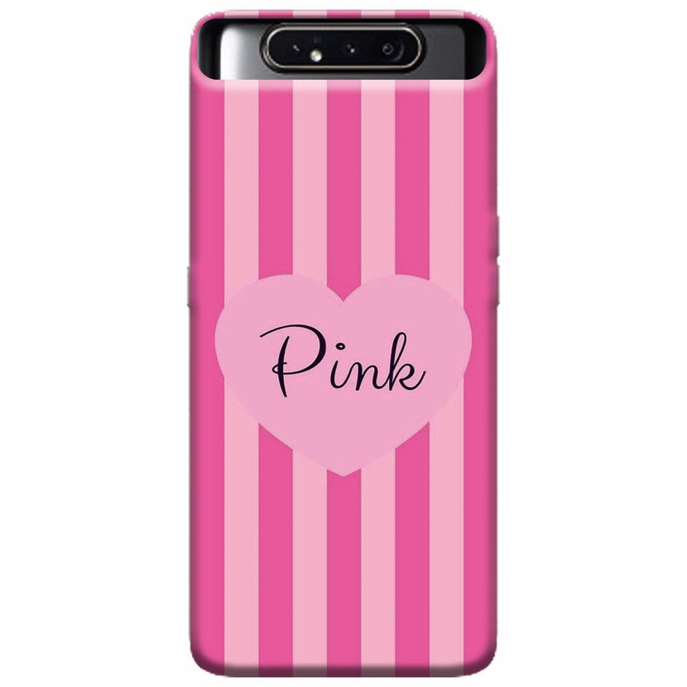 Husa silicon pentru Samsung Galaxy A80, Pink