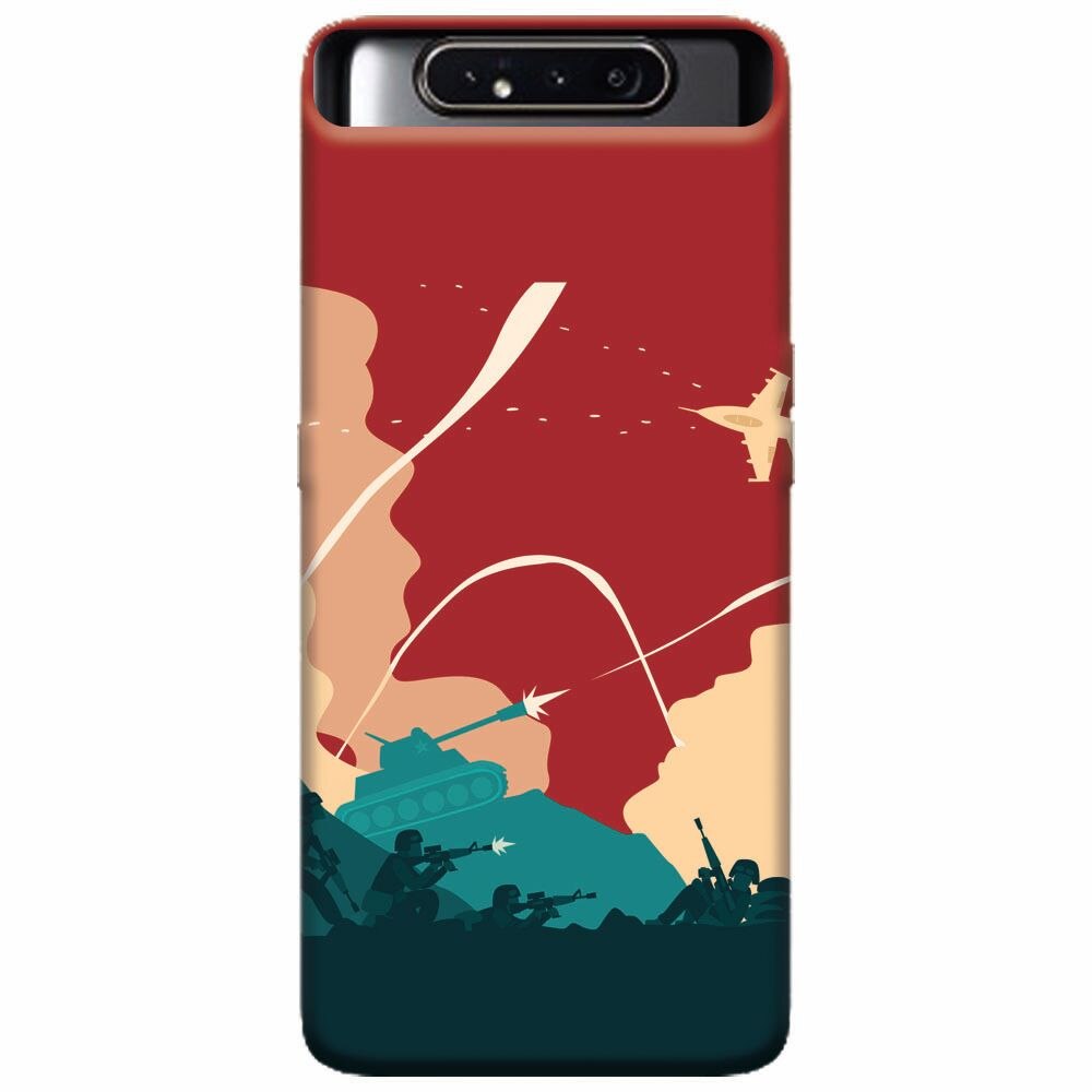 Husa silicon pentru Samsung Galaxy A80, War