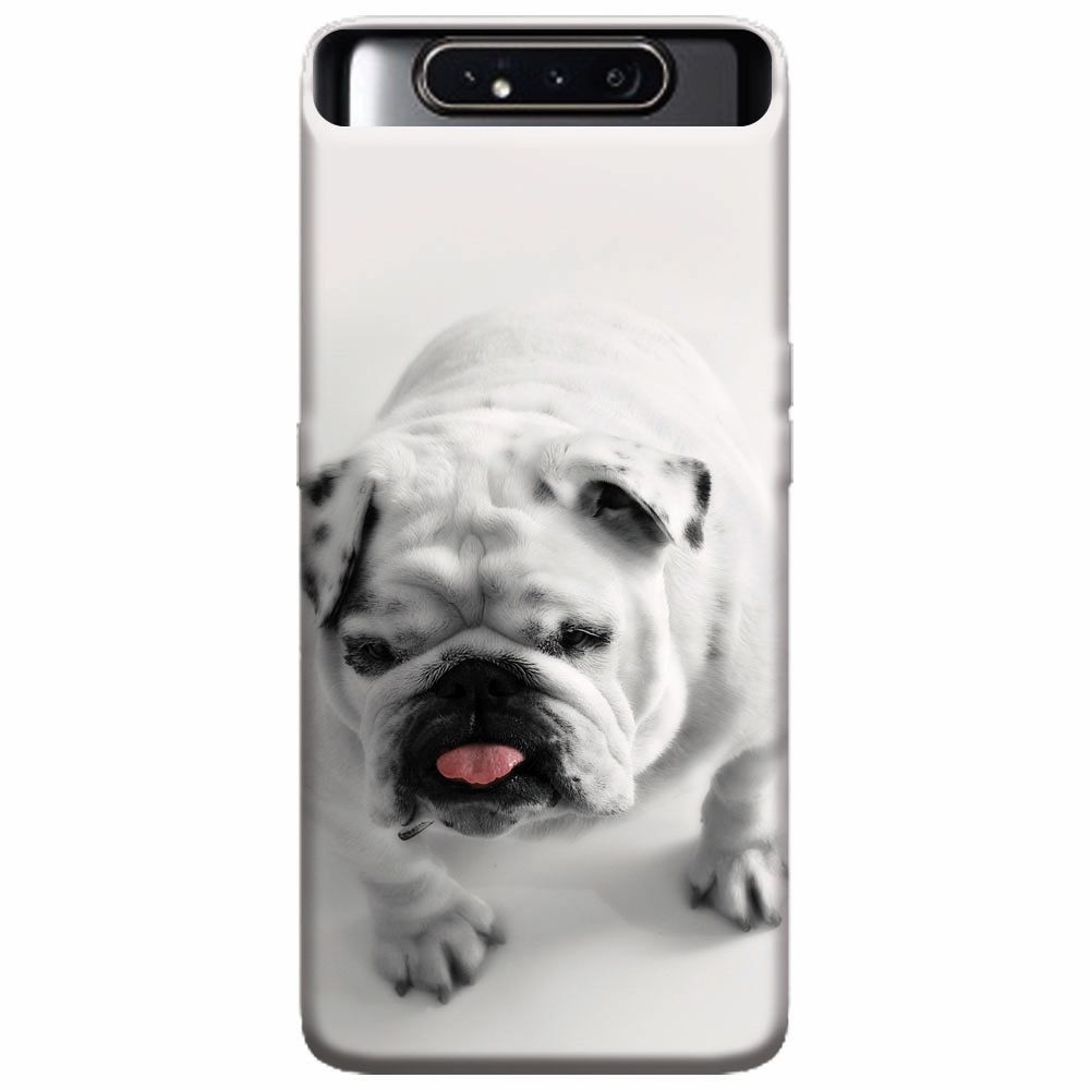 Husa silicon pentru Samsung Galaxy A80, Pretty Doggy