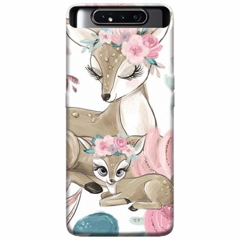 Husa silicon pentru Samsung Galaxy A80, Deers Husa silicon pentru Samsung Galaxy A80, Deers