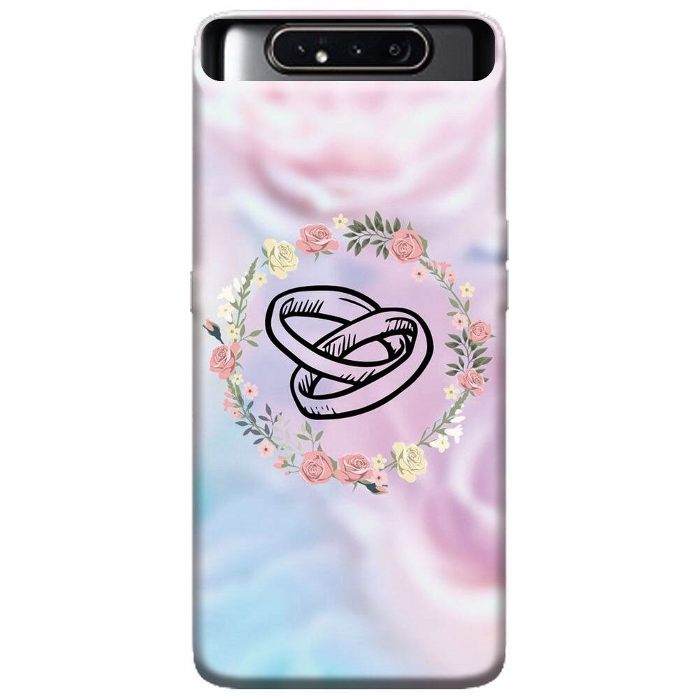 Husa silicon pentru Samsung Galaxy A80, Rings