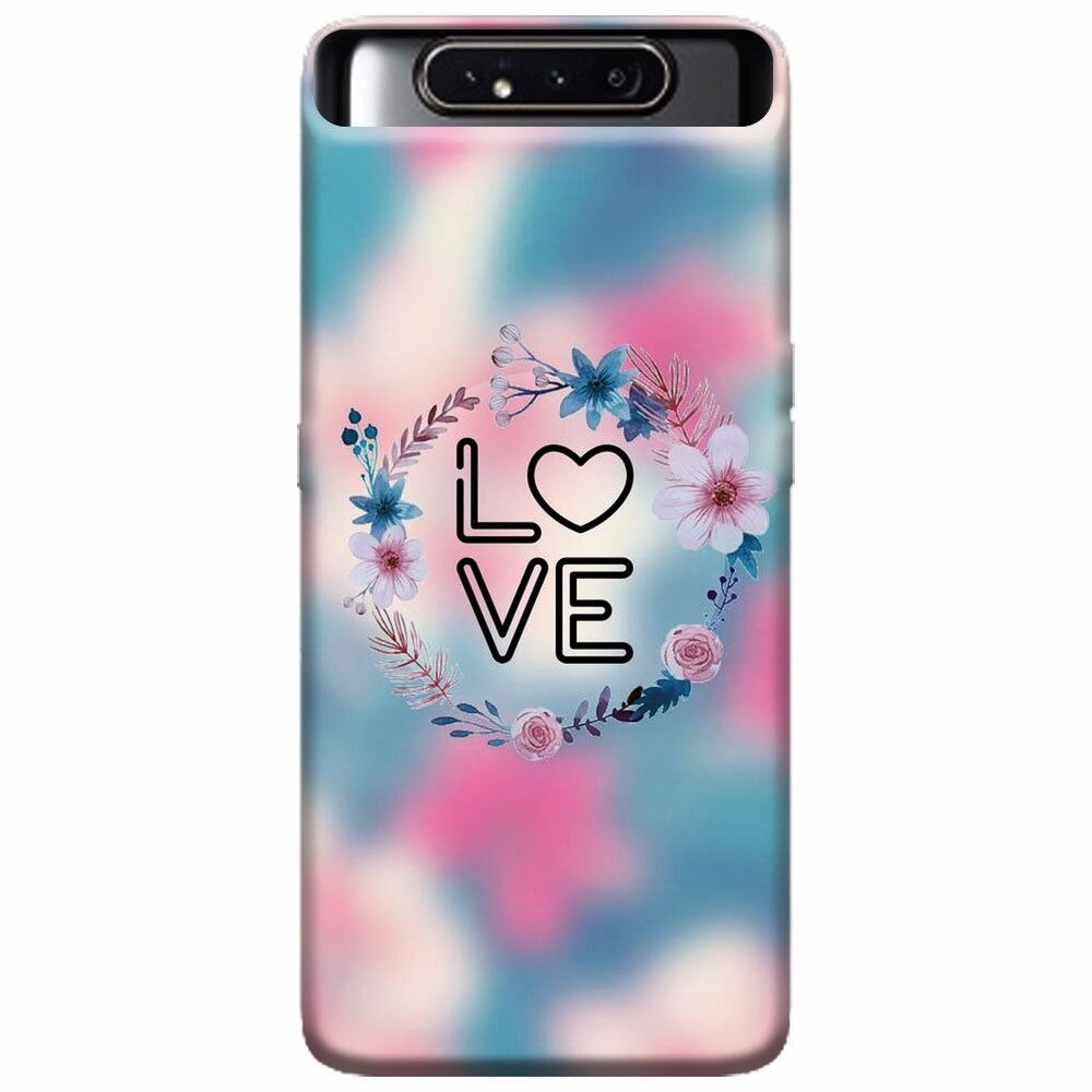 Husa silicon pentru Samsung Galaxy A80, Love 001