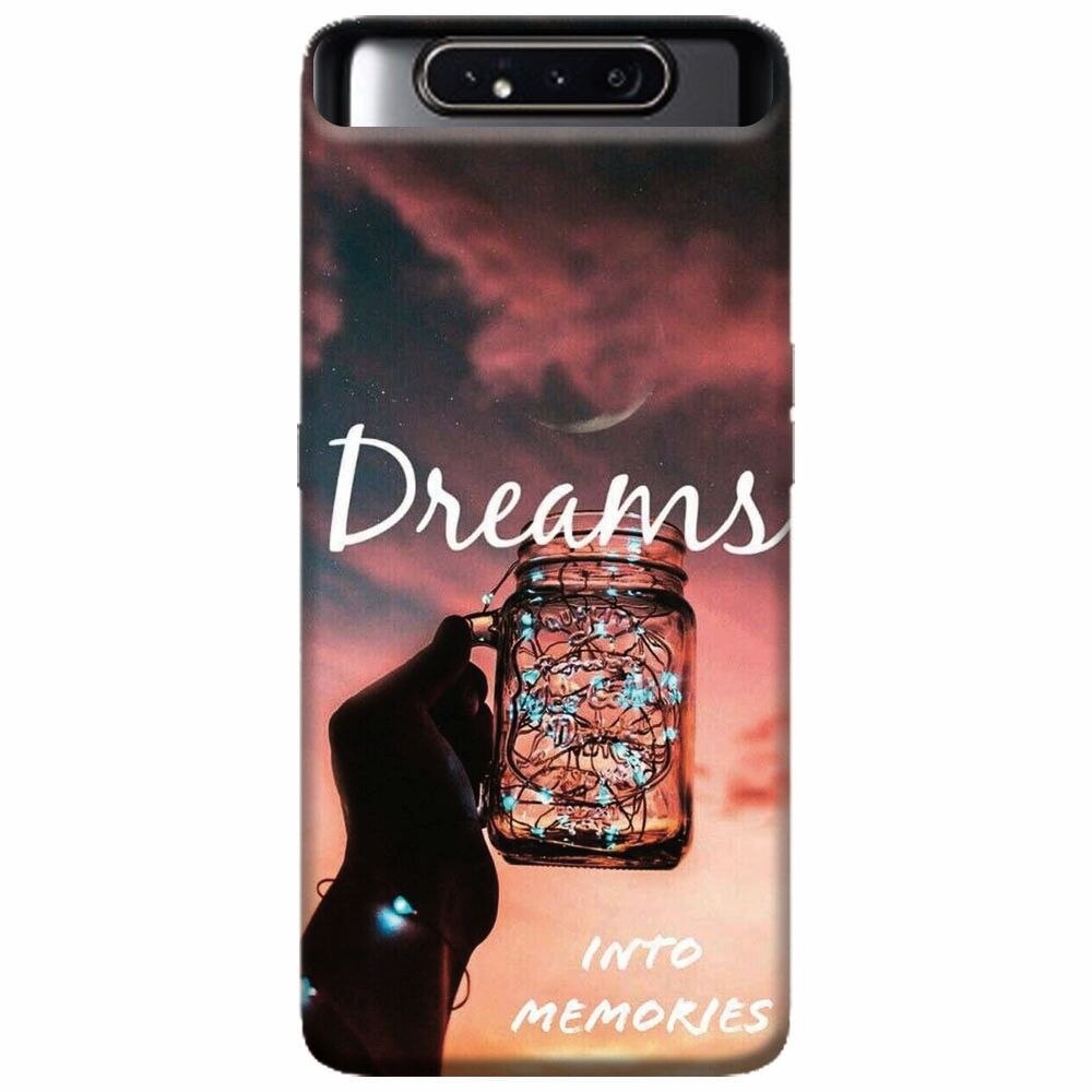 Husa silicon pentru Samsung Galaxy A80, Dreams