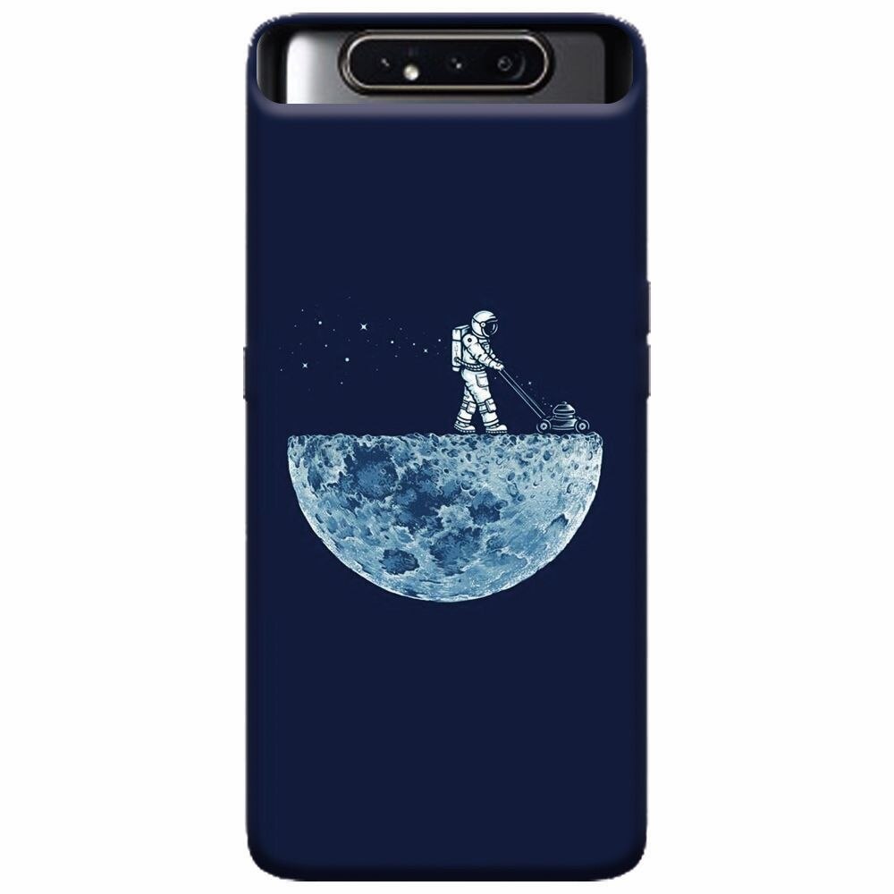 Husa silicon pentru Samsung Galaxy A80, Astronaut 101