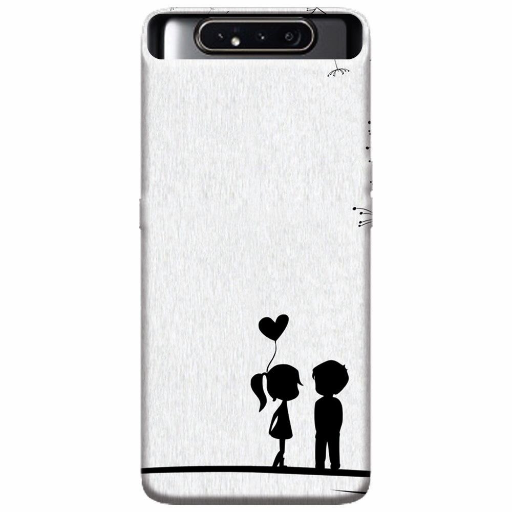 Husa silicon pentru Samsung Galaxy A80, In Love