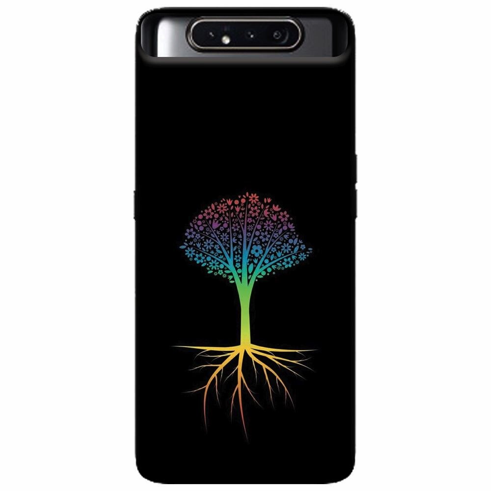 Husa silicon pentru Samsung Galaxy A80, Tree 001