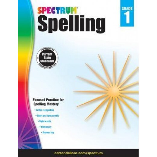 Spectrum Spelling, Grade 1, Spectrum (Compiled by)