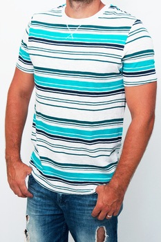 Tricou slim fit Kiabi, Multicolor, S