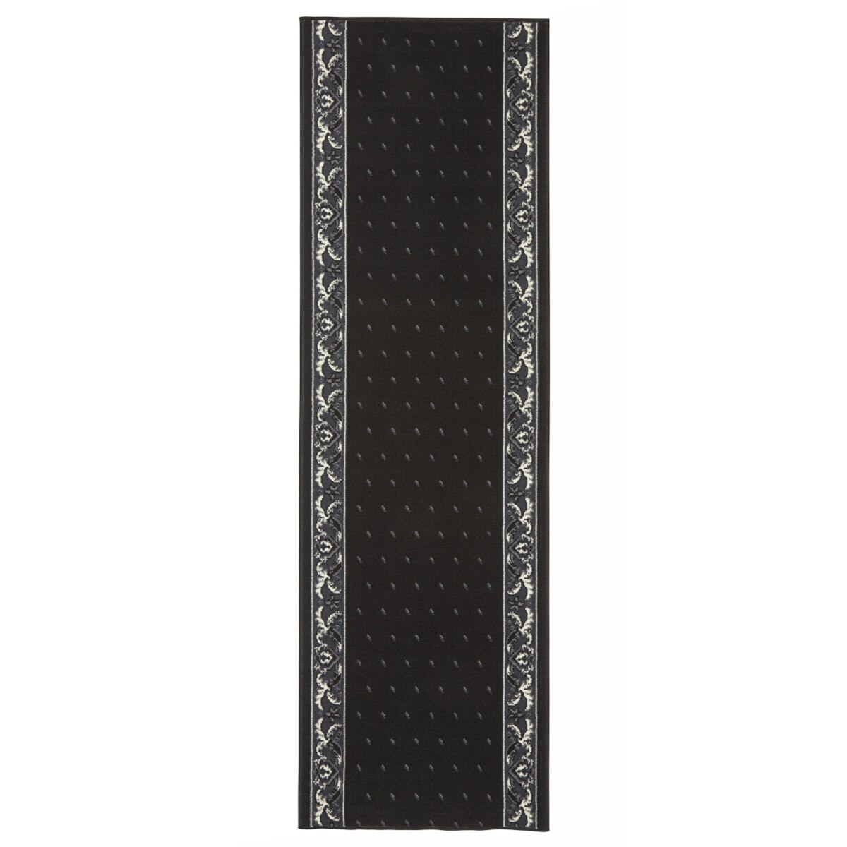 Covor Modern & Geometric Basic, Negru, 80x200, C133-470204