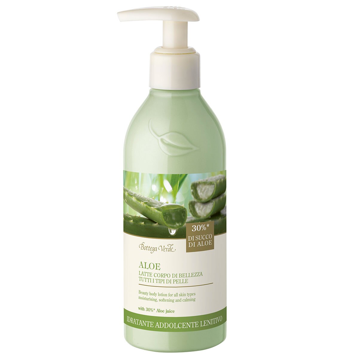 Lapte de corp hidratant si calmant, cu extract de Aloe Vera - Aloe, 250 ML, Bottega Verde