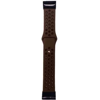 Curea ceas Smartwatch Garmin Fenix 3 / Fenix 5X, 26 mm iUni Silicon Sport Maro-Negru