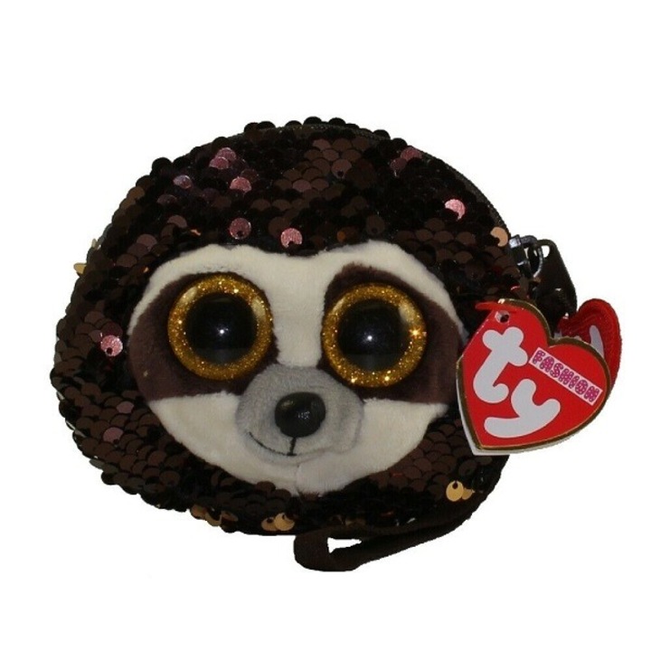 Ty Fashion Flitteres csuklótáska, pénztárca Dangler lajhár