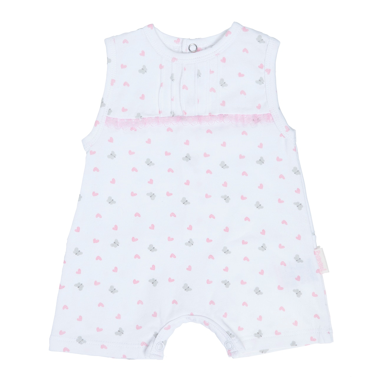 Salopeta pijama bebe fetita Babybol, 18 luni
