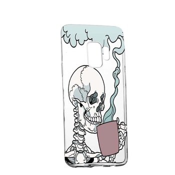 Husa de protectie Thinking Skull pentru Huawei Mate 20 Lite, rezistenta la uzura, anti-alunecare, din silicon Premium, 252 Husa de protectie Thinking Skull pentru Huawei Mate 20 Lite, rezistenta la uzura, anti-alunecare, din silicon Premium, 252